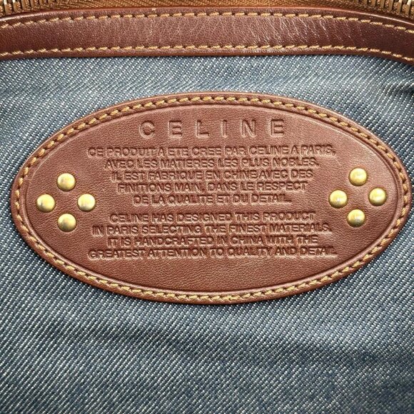Denim Celine Handbag - Picture 6 of 11